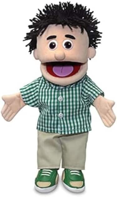 Silly Puppets 14" Kenny, Peach Boy, Hand
