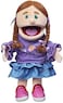 Silly Puppets 14" Amy, Peach Girl, Hand