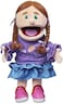 Silly Puppets 14" Amy, Peach Girl, Hand