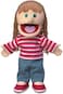 Silly Puppets 14" Emily, Peach Girl, Hand