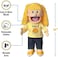 Silly Puppets 14" Smile Jesus Loves You, Peach Girl, Christian Ministry Hand
