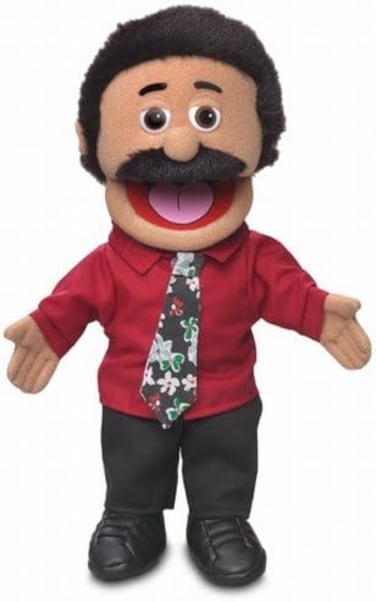 Silly Puppets 14" Carlos, Hispanic Dad/Businessman, Hand