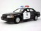 Kinsmart Ford Crown Victoria Police Interceptor, Black - 5327/3D 1/42 scale Diecast Model Toy Car