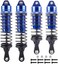 Hobbypark RC Shocks for 1/10 Traxxas Slash 2WD 4x4 Hoss Rustler Stampede Bandit VXL Nitro Shock Absorber Damper Set Upgrades Parts Replace of 5862 (Blue)