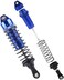 Hobbypark RC Shocks for 1/10 Traxxas Slash 2WD 4x4 Hoss Rustler Stampede Bandit VXL Nitro Shock Absorber Damper Set Upgrades Parts Replace of 5862 (Blue)