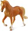 Collecta Tennessee Walking Horse Stallion, Golden Palomino Multi-colored, 6.5"L x 4.3"H