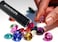 TEKCOPLUS 60 mm Magnifying Glass Calcite Dichroscope Two Pleochroic Colours Gemstone Identification Magnifying Glass for Gemstones Jewellery, Craftsmen, Jewelers, Hobbies