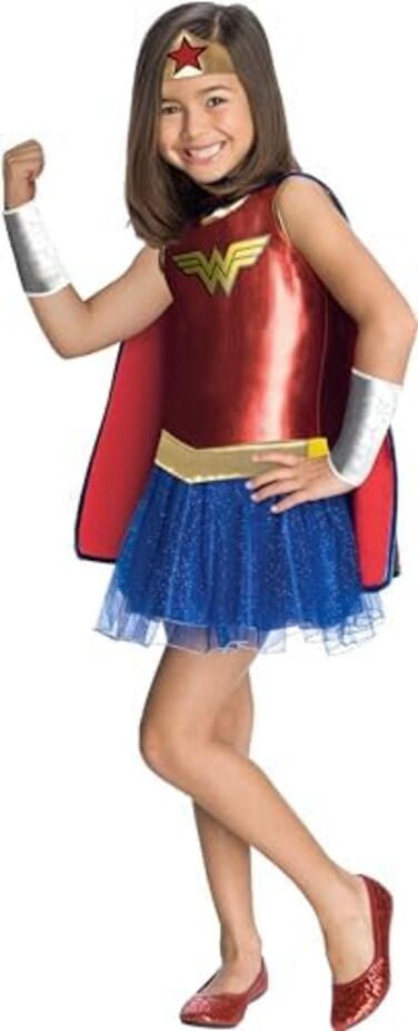 Rubie's Official Licensed Wonder Woman Cute Book Week and World Book Day Child Costumes (Medium) 5-6 Years