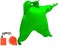 Qshine Adult Inflatable Full Body Jumpsuit Cosplay Costume Halloween Funny Fancy Dress Blow Up Party Toy