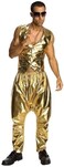 Rubie's Men's MC Hammer Gold Costume Pants, Gold, One size