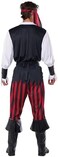 California Costumes Men's Adult-Cutthroat Pirate, Black/Red/White, XL (44-46) Costume