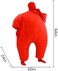 Qshine Adult Inflatable Full Body Jumpsuit Cosplay Costume Halloween Funny Fancy Dress Blow Up Party Toy