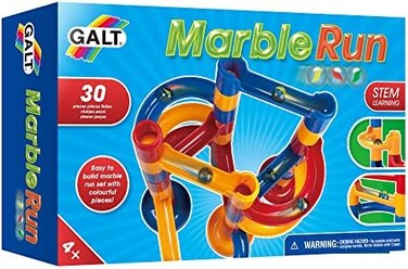 Galt Toys, Marble Run, 30 Piece Construction Toy, Ages 4 Years Plus