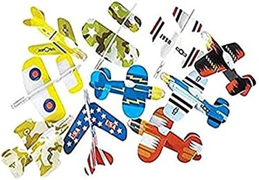 Rhode Island Novelty Foam Glider Assortment   Styles May Vary   Pack of 72