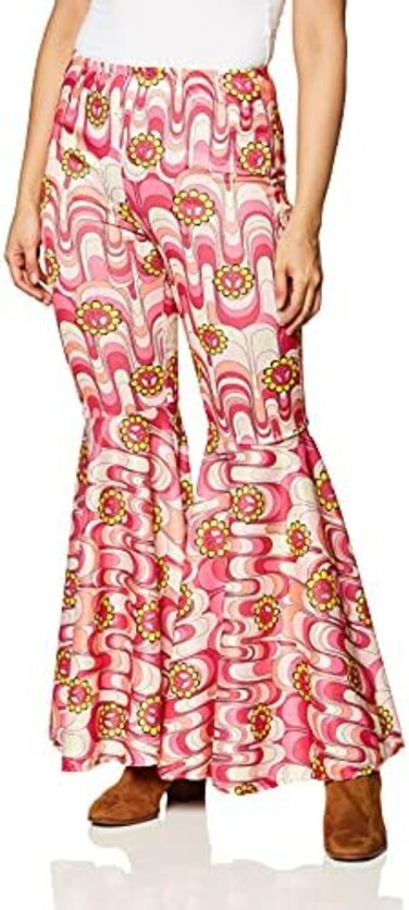 زي هيبي باور بيل بوتوم التنكري للنساء من فورم نوفلتيز