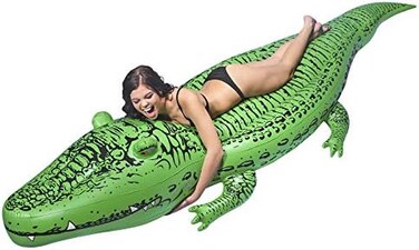 GoFloats Giant Inflatable Pool Floats, Choose From Our Awesome Styles (Unicorn, Swan, Flamingo, Heart, and Alligator)