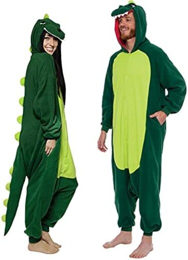 Silver Lilly Dinosaur Costume - Trex Cosplay - Reptile One Piece