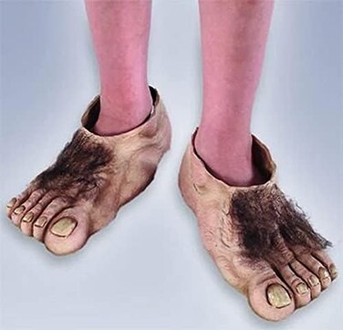 Rubie's Child's Lord of The Rings Hobbit Costume Feet for Themed Parties and Halloween