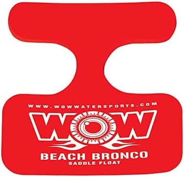 Wow Sports Foam Water Saddle Float for Adults and Kids, Water Accessories Red, 21" x 20" x 1.6
