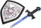 PowerTRC Sword and Shield Play Set With Unique Designs For Both The Sword And The Shield