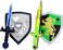 PowerTRC Sword and Shield Play Set With Unique Designs For Both The Sword And The Shield