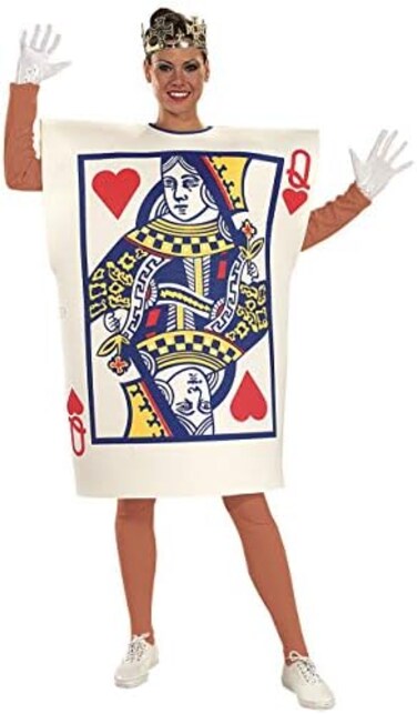 Rubie's Queen of Hearts Card Costume, As Shown, Standard