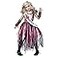 California Costumes Girls Zombie Prom Queen Child Costume Pink/Black, Medium