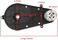 SHENGLE 550 30000RPM Gearbox with 12V Motor for Power Wheels, RS550 12 Volt DC Motor High Speed Match Children Powered Ride On Car