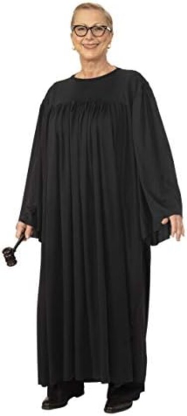 Rubie's Unisex-Adult's Judge Costume, Black, Standard