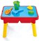 Kidoozie Toddler Sensory Kids Table with Lid   Sensory Bin     Mega Block Compatible Lid   Indoor Outdoor Use, Red, G02521 17 x 12.5 x 11 inches