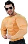 KalcyKizz Man's Muscle Suit Costumes,Yellow,One Size
