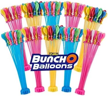 Bunch O Balloons ZURU - 350 Rapid-Fill Crazy Color Water Balloons (10 Pack)