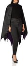 Rubie's Costume Co Women's DC Superheroes Deluxe Batgirl Cape, Black,purple, One size