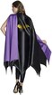Rubie's Costume Co Women's DC Superheroes Deluxe Batgirl Cape, Black,purple, One size