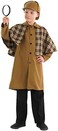 Fun Shack (8-10 Years) - Victorian Detective - Childrens Fancy Dress Costume - Large - 136cm - Age 8-10