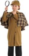 Fun Shack (8-10 Years) - Victorian Detective - Childrens Fancy Dress Costume - Large - 136cm - Age 8-10