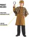 Fun Shack (8-10 Years) - Victorian Detective - Childrens Fancy Dress Costume - Large - 136cm - Age 8-10