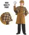 Fun Shack (8-10 Years) - Victorian Detective - Childrens Fancy Dress Costume - Large - 136cm - Age 8-10