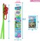 WOWmazing Giant Bubble Wands Kit: (3-Piece Set)   Incl. Wand, Big Concentrate and Tips &amp; Trick Booklet Outdoor Toy for Kids, Boys, Girls Bubbles Made in The USA