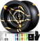 MAGICYOYO N11 Alloy Aluminum Professional YoYo Ball (Black Golden) 5 Strings