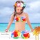 Fighting to Achieve 30cm 6pcs/ Set Hawaiian Grass Skirt Performance Costume for Girls