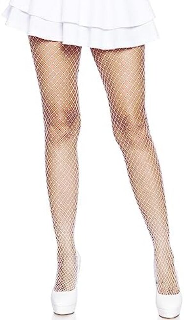 Leg Avenue womens Spandex Industrial Fishnet Tights Tights (pack of 1)
