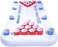 GoPong Pool Lounge Floating Beer Pong Table Inflatable With Social