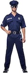 California Costumes Men's Police Costume, Multi-colored, One size