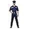 California Costumes Men's Police Costume, Multi-colored, One size
