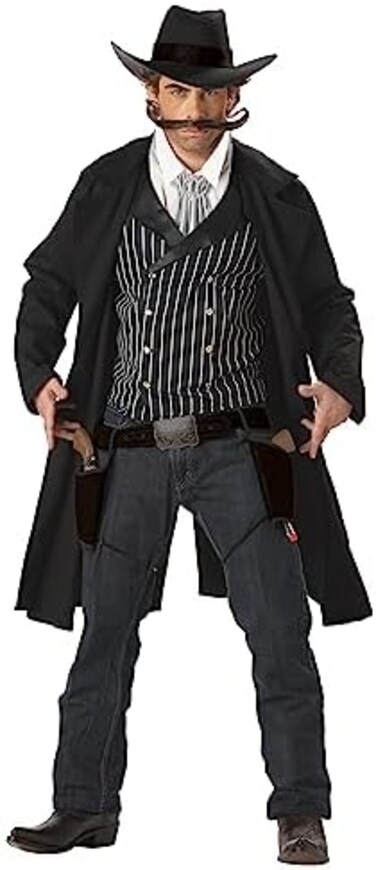 California Costumes mens Gunfighter Adult-Sized Costume (pack of 1)
