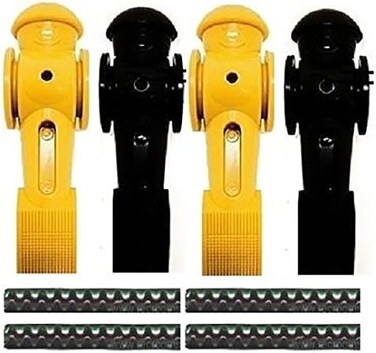 Tornado 4 Foosball Men Counter Balanced Roll Pin