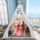 Sumerice Teepee Play Tent for Kids with Carry Case, Foldable Girls Playhouse Toy Tent, Gift for Baby Toddler to Play Game Indoor and Outdoor