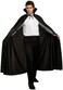 Rubie's Costume Full Length Fabric Cape, Black, One size