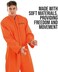 Fun Shack Men's Convict Costume, Prison Costume, Orange, Prisoner Costume, Men, Orange Jumpsuit, Prisoner Costume, Size M